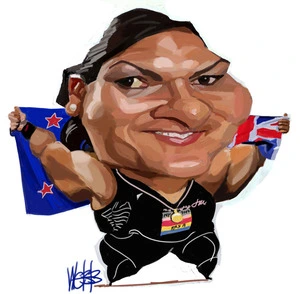 Webb, Murray, 1947- :[Valerie Adams]. 7 September 2011