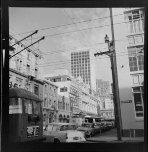 Corner of Featherston Street and Johnston Street, Wellington