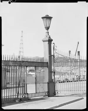 Wellington waterfront gates