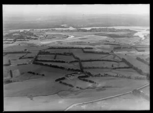 Brighams Creek, looking towards Whenuapai Aerodrome, for Auckland Bus Company