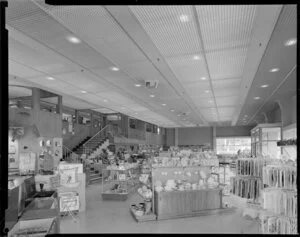 Interior of Hawke's Bay Farmers Co-op store, Dannevirke