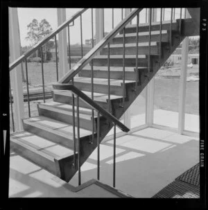 Interior staircase, Massey University, Palmerston North