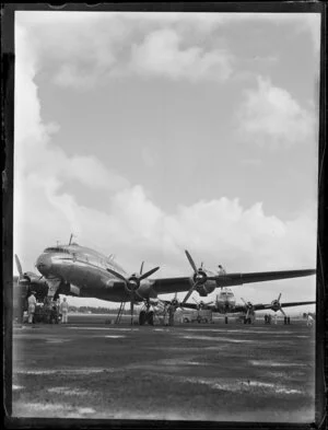 Lockheed Constellation aircraft, Whenuapai