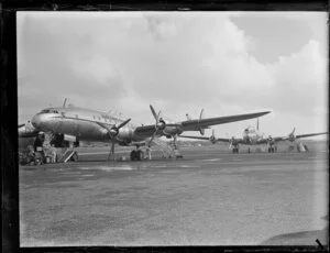Lockheed Constellation aircraft, Whenuapai
