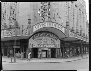 Civic Theatre, XIV Olympiad, The Glory of Sport