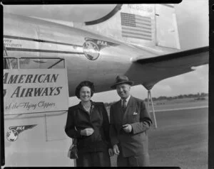 Pan American World Airways passengers Mr and Mrs Martin