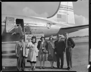 Pan American World Airways, Mr and Mrs Coker with the Callinans