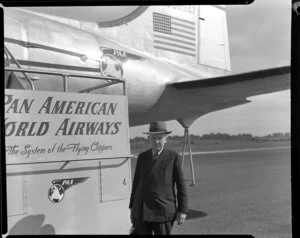 Pan American World Airways passenger, Mr Waldemar Skellerup