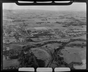 Town and surrounding countryside, Morrinsville, Waikato