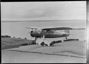 Fairchild Argus ZK-ASZ aircraft, Mangere, Auckland