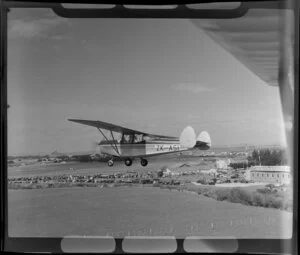 Royal New Zealand Air Command RAC Pageant at Mangere, Chrislea Super Ace aircraft in flight