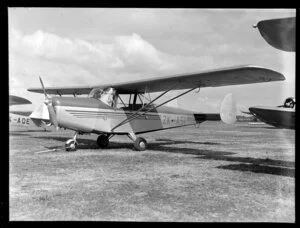 Royal New Zealand Air Command RAC pageant at Mangere, showing Chrislea Ace (plane) ZK-ASI