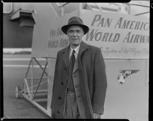 Mr Arthur Rainbow, passenger on Pan American World Airways