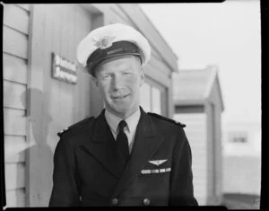 New Zealand National Airways Corporation pilot, Mr PJ Buck