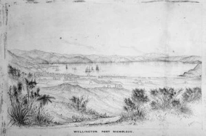 Norman, Edmund 1820-1875 :Wellington, Port Nicholson 1851