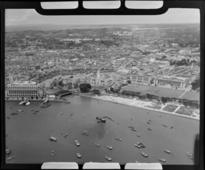 Overlooking Singapore Harbour and city