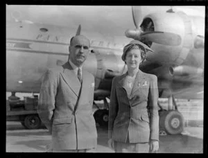 Mr and Mrs Taylor, passengers Pan American World Airways