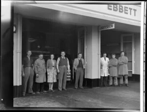 Staff of Ebbett Motors Ltd, Hamilton