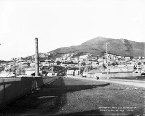 Wakefield Street, looking towards Mount Victoria, Wellington
