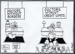 "Doctors without borders." "Doctors without credit limits." 8 May, 2006.