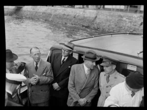 Courtesy trip on the Tasman Empire Airways Ltd Short Solent flying boat in Sydney