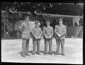 Airforce Officers at Hobsonville, Auckland