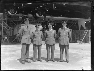 Airforce Officers at Hobsonville,Auckland