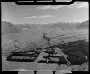 Lake Coleridge Hydro, upper Rakaia Valley, Central Canterbury