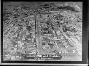 Aerial view of Gisborne