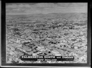 View of the city of Palmerston North