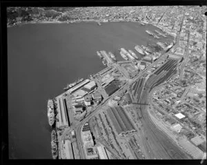 Railyards and port, Wellington