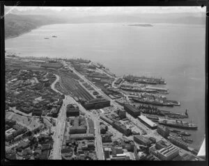 Railyards and port, Wellington