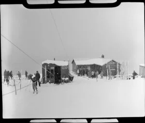 Skiing on Coronet Peak, Otago