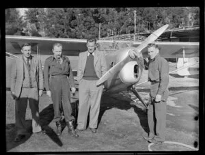 Messrs R B Chartres, T Cheetham, J Kelbian and B Toplis, Southern Scenic Air Services, Queenstown