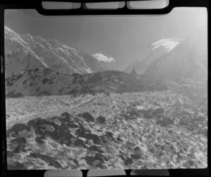 Mt Cook, South Canterbury, including The Alpine Monument in the background