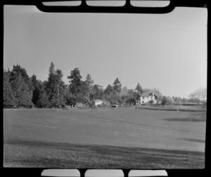 Homestead with surrounding farmland in Timaru