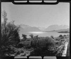 Lake Ohau, South Canterbury, including Mt Cook in the background