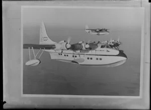 Tasman Empire Airways Ltd, Solent IV flying boat, RMA Awatere, ZK-AMN