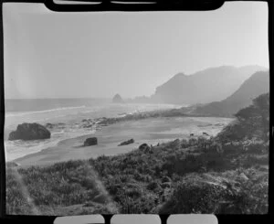 Red Jacket and White Horse beaches north of Punakaiki, West Coast