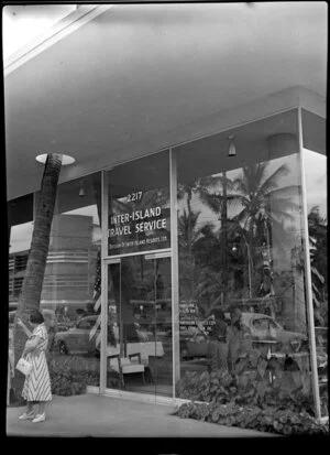 Inter-island Travel Service, business premises, Honolulu, Hawaii
