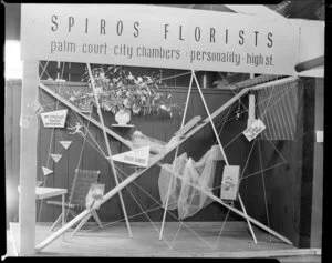 Spiros Florists stall at Epsom, Auckland