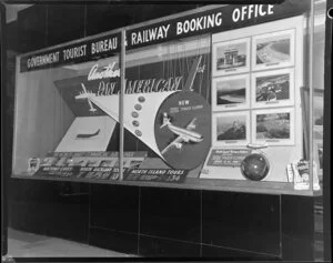 Pan American World Airways, Government Tourist Bureau window display