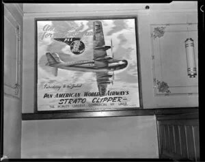 Pan American World Airways display at His Majesty's Theatre
