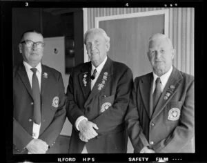 Members of the Sandringham Bowling Club, Auckland