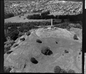 Obelisk and burial ground of Sir John Logan Compbell, One Tree Hill Domain, Auckland