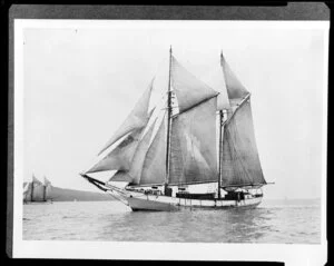 Scow "Alma", unknown location