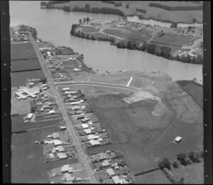 Waiuku, Franklin District, Auckland Region, including Waiuku River and area cleared for new development