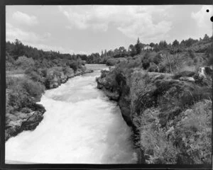 Huka Falls, Taupo district