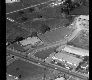 Unidentified factories in Manurewa-Papakura area, Auckland, including farmland