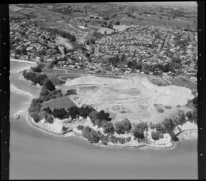 Land cleared for housing development, Cockle Bay, Manukau City, Auckland
